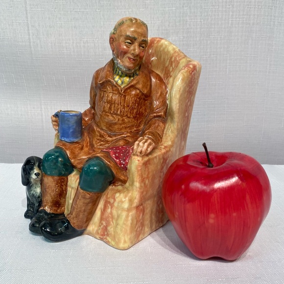 Vintage Royal Doulton 1951 Uncle Ned 7" Figurine HN2094 Made in England - Picture 2 of 11